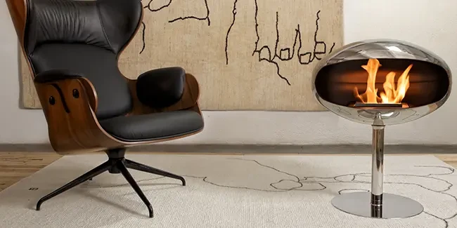 Značka Cocoon Pedestal Polished Steel