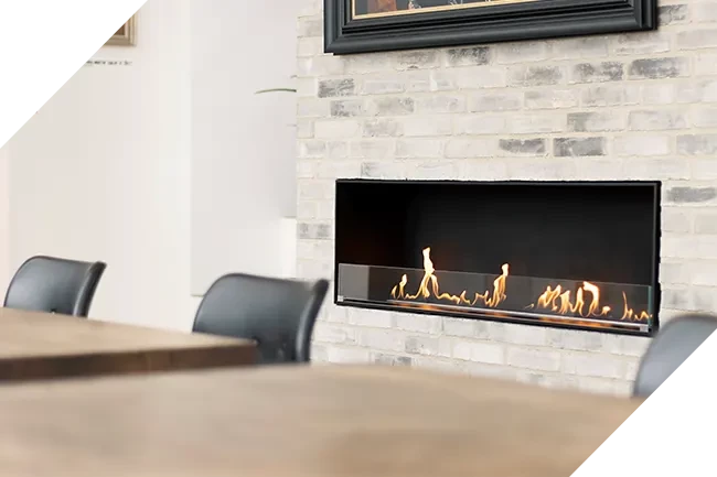 Jednostranný vestavný krb na bioethanol Decoflame Montreal