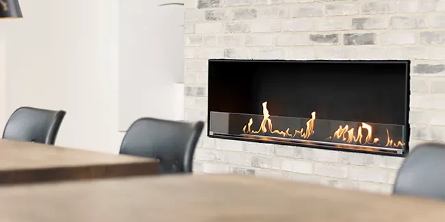 Jednostranný vestavný krb na bioethanol Decoflame Montreal