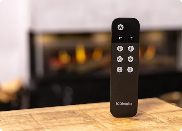 Dálkové ovládání elektrického krbu Dimplex