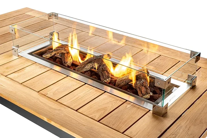 Venkovní plynové ohniště pro DIY projekty